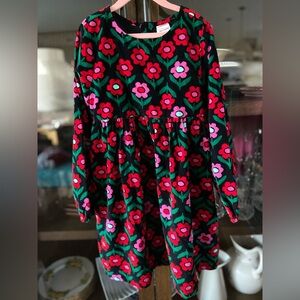 Hanna Andersson long sleeve skater dress with pockets 
Size 10
140cm